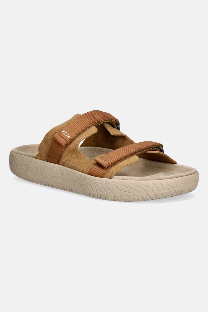 Veja sliders ARPOADOR SUEDE textile brown AP3221033B