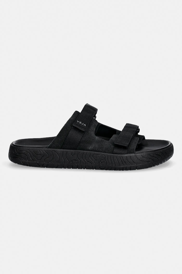 Veja suede sliders ARPOADOR SUEDE AP3221036B black SS26