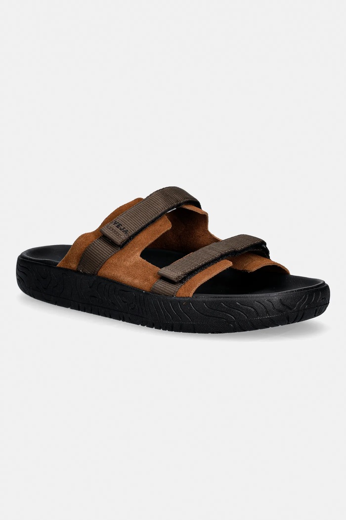 Veja suede sliders ARPOADOR SUEDE textile brown AP3221556B