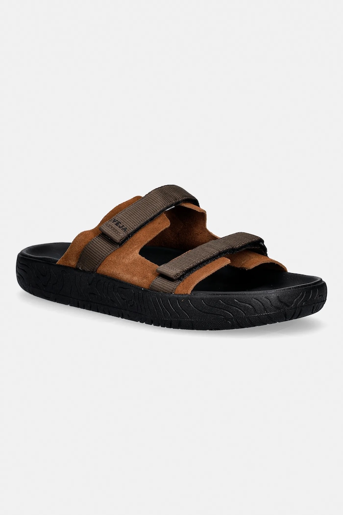 Veja suede sliders ARPOADOR SUEDE textile brown AP3221556B