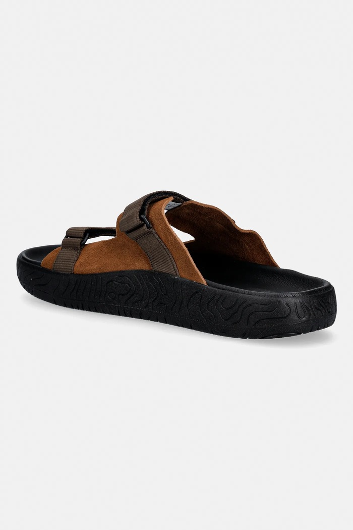 Shoes Veja suede sliders ARPOADOR SUEDE AP3221556B brown
