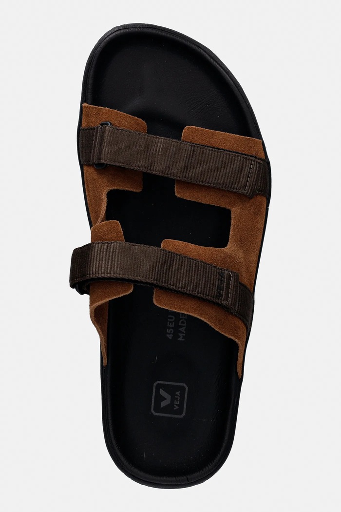 Veja suede sliders ARPOADOR SUEDE brown AP3221556B
