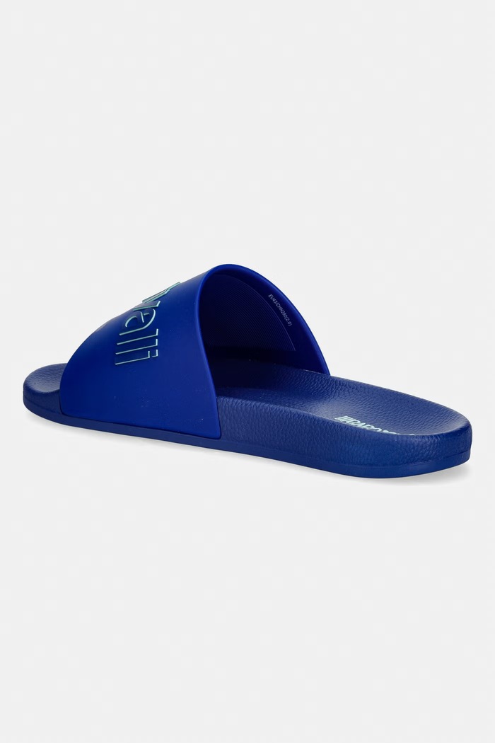 Încălțăminte Just Cavalli papuci pentru femei 80QA3SZ1ZSE50264 bleumarin