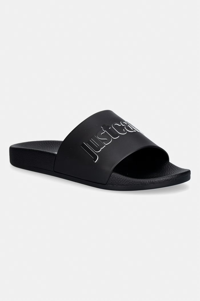 Just Cavalli šľapky pánske čierna 80QA3SZ1ZSE50899