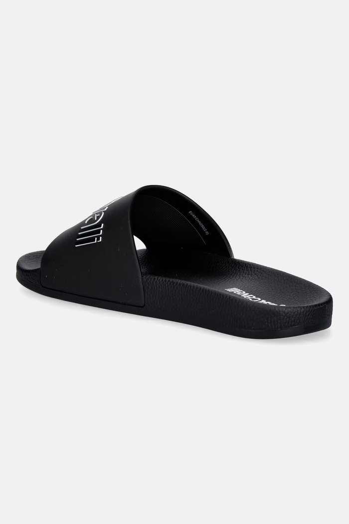 Obuv Just Cavalli šľapky pánske 80QA3SZ1ZSE50899 čierna