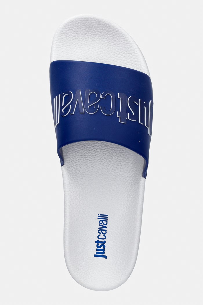 Just Cavalli pánske šľapky tmavomodrá 80QA3SZ1ZSE50V70