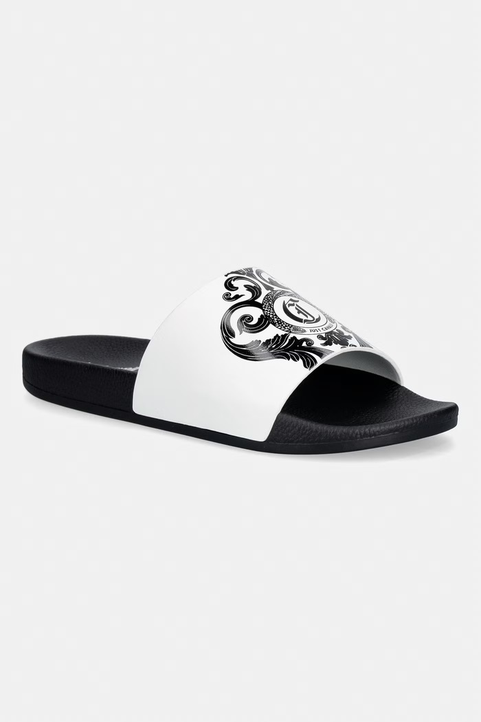 Just Cavalli šľapky pánske čierna 80QA3SZ3ZSE54L01