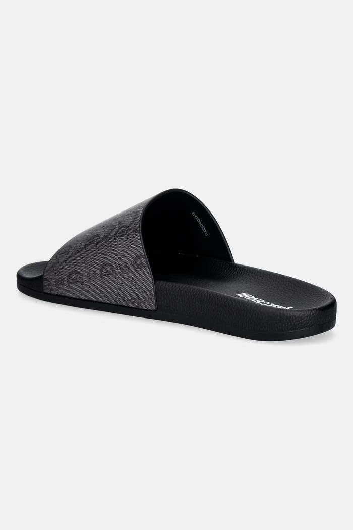 Obuv Pánske šľapky Just Cavalli 80QA3SZ4ZSE56R13 čierna