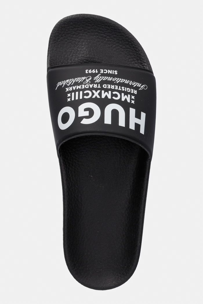 Παντόφλες Hugo Blue Timein μαύρο 50563526.001