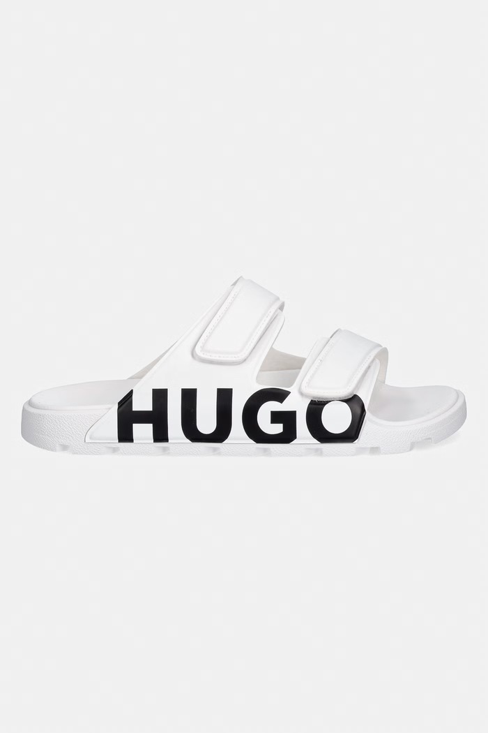 HUGO klapki Evander 50542042.100 biały SS26
