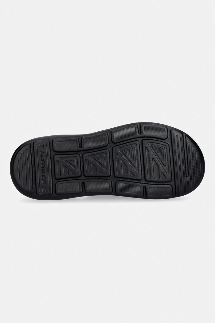 Skechers σαγιονάρες Ανδρικές δερμάτινες SARGO 205627 μαύρο