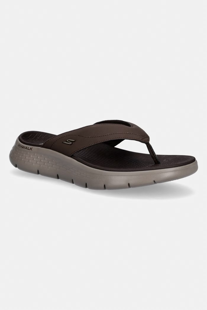 Σαγιονάρες Skechers GO WALK FLEX καφέ 229202