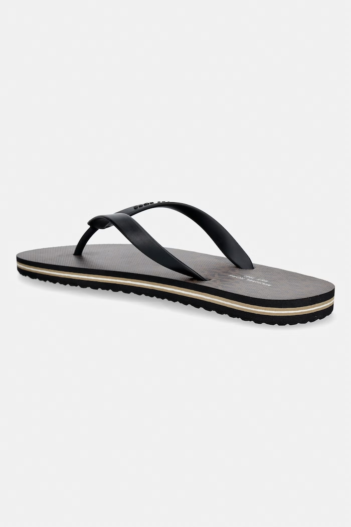 Obuv Michael Kors pánske žabky Travis Flip Flop 42S2TRFA2Q.292 hnedá