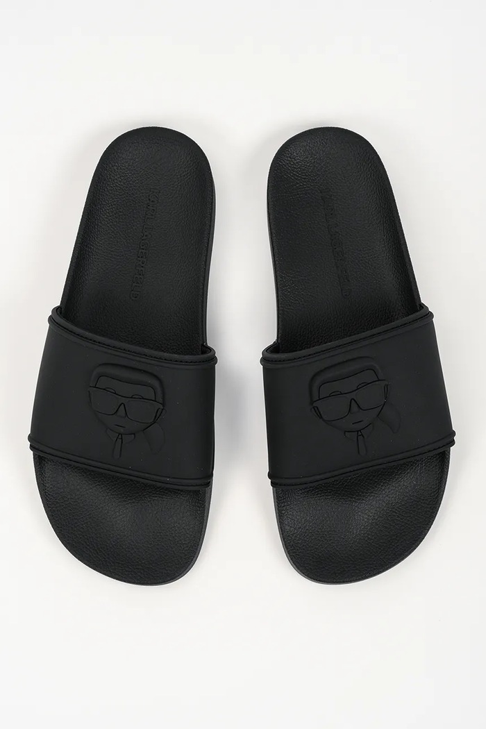 Šľapky Karl Lagerfeld Kondo Ii čierna KL70009C.V00