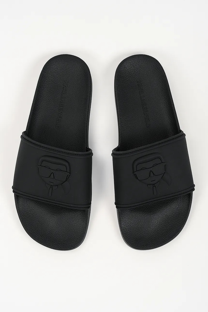 Šľapky Karl Lagerfeld Kondo Ii čierna KL70009C.V00