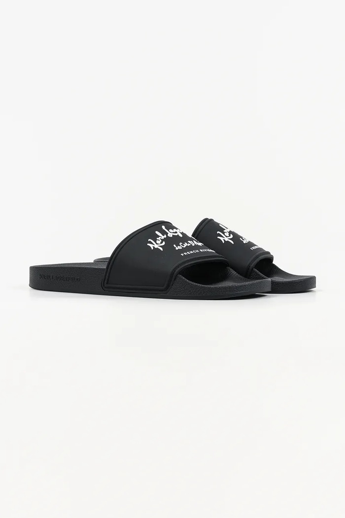 Karl Lagerfeld pánske šľapky Kondo Ii KL70023C.V00 čierna SS26