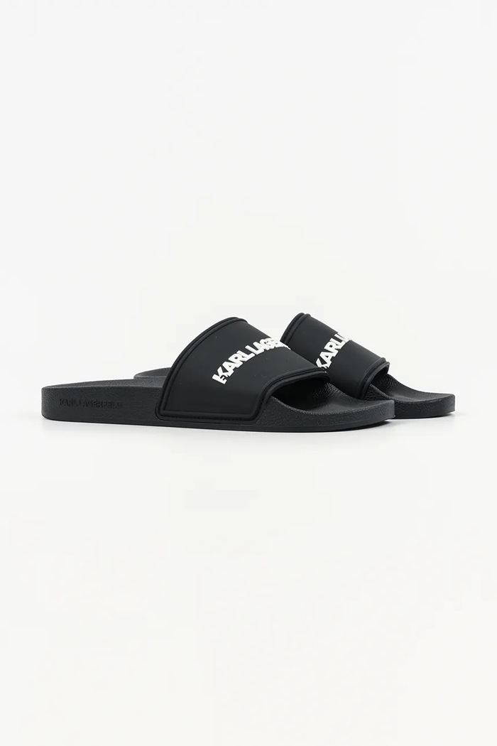 Šľapky Karl Lagerfeld Kondo Ii KL70004C.V00 čierna SS26