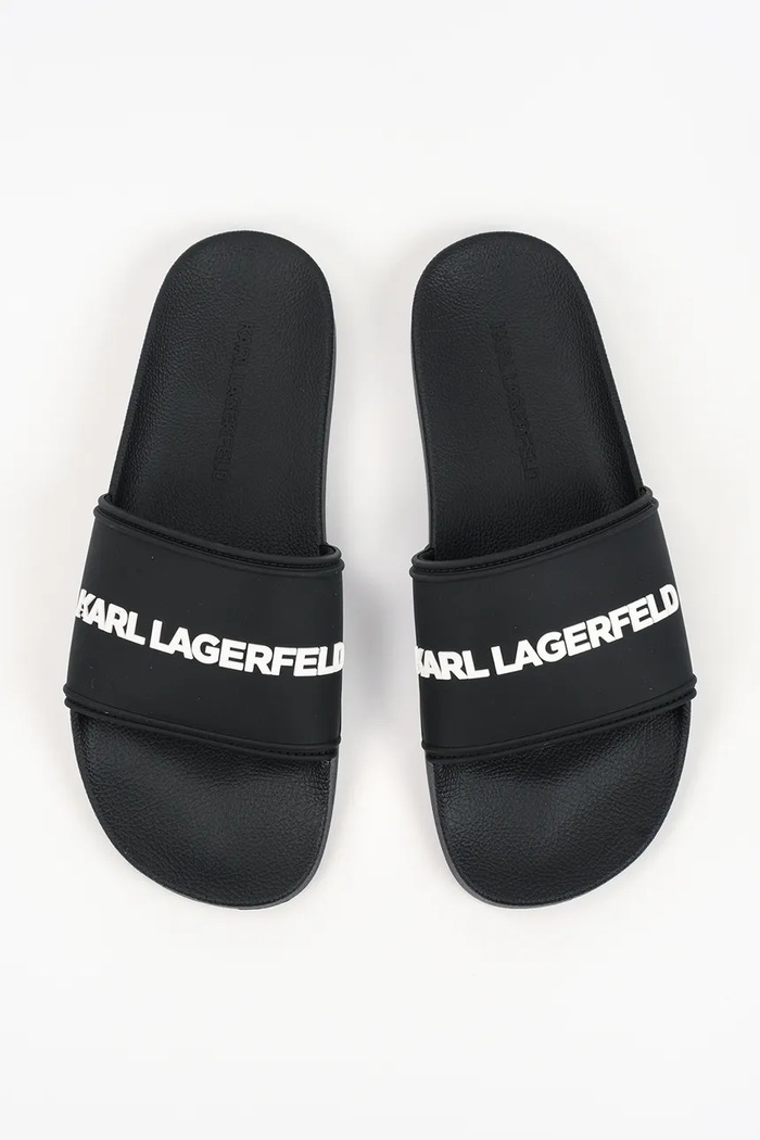 Šľapky Karl Lagerfeld Kondo Ii čierna KL70004C.V00