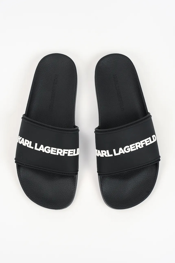 Šľapky Karl Lagerfeld Kondo Ii čierna KL70004C.V00