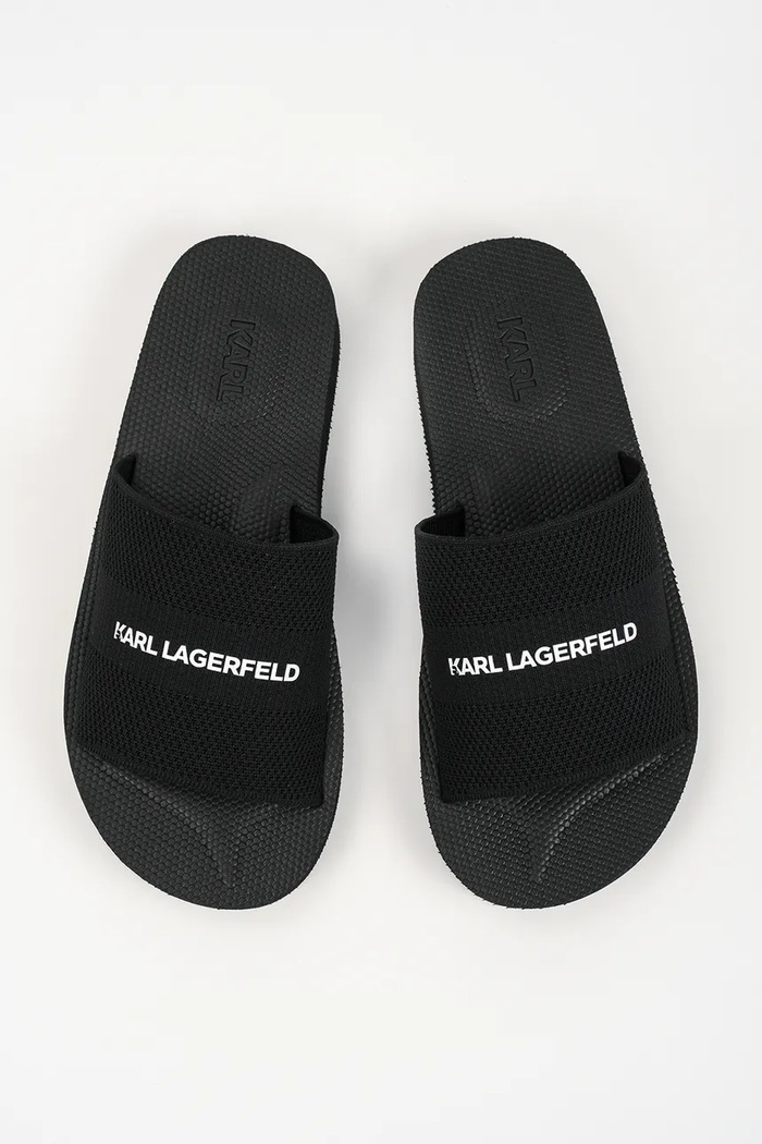 Karl Lagerfeld šľapky Atlantik čierna KL70506A.K00