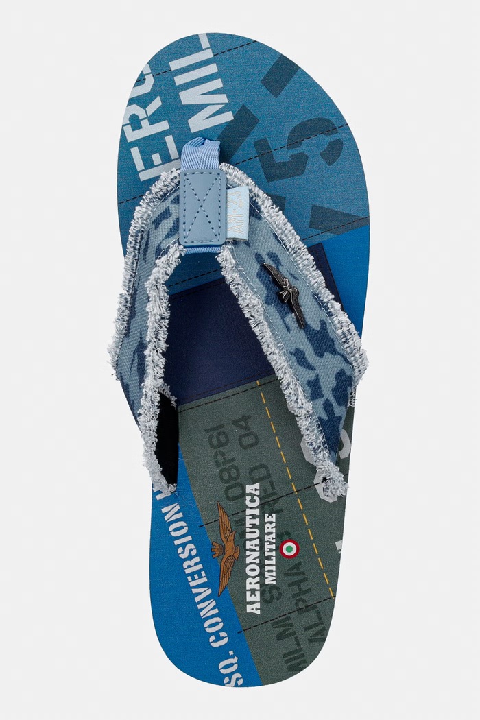 Aeronautica Militare japonki męskie INFRADITO niebieski 261SC0310UCT03593.94397