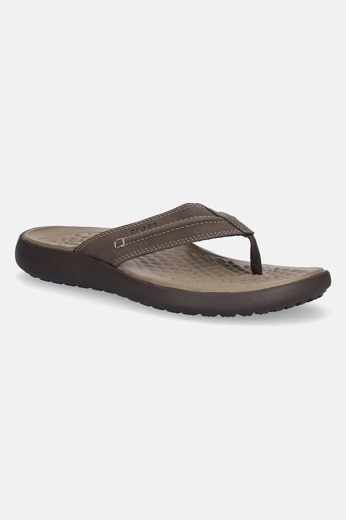 Crocs žabky pánske Yukon Vista II LR Flip hnedá 209332.206