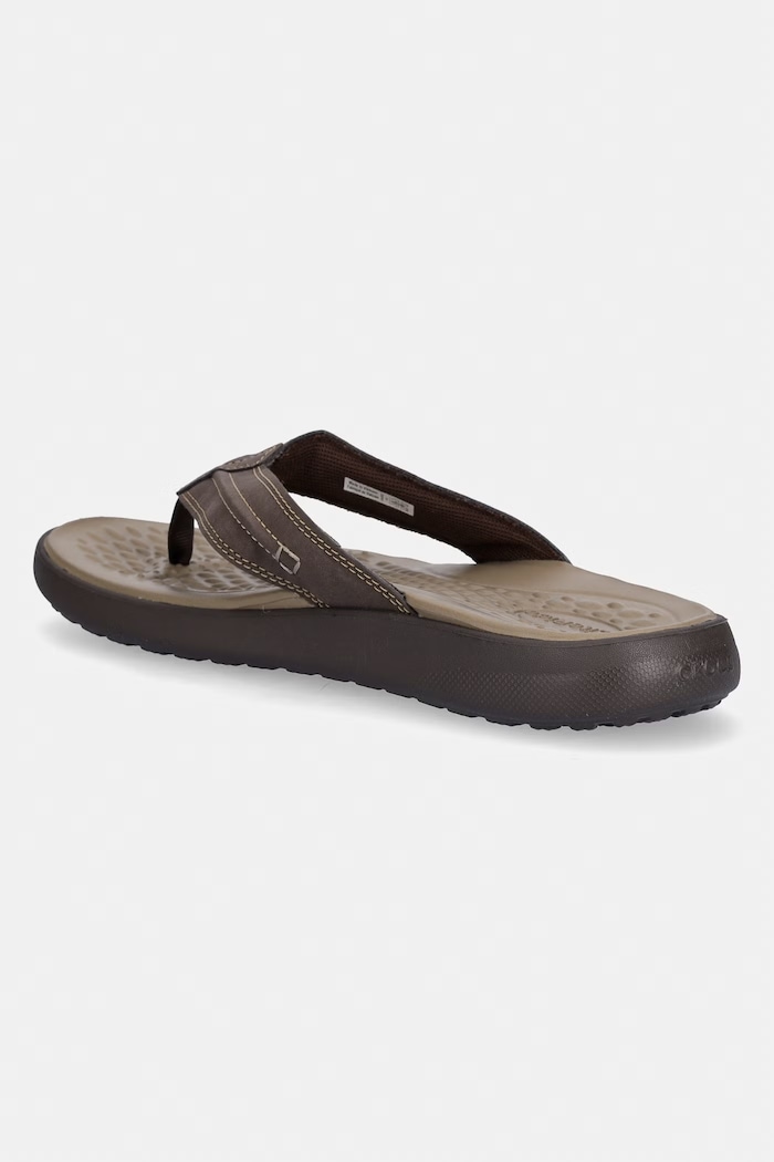 Obuv Crocs žabky pánske Yukon Vista II LR Flip 209332.206 hnedá