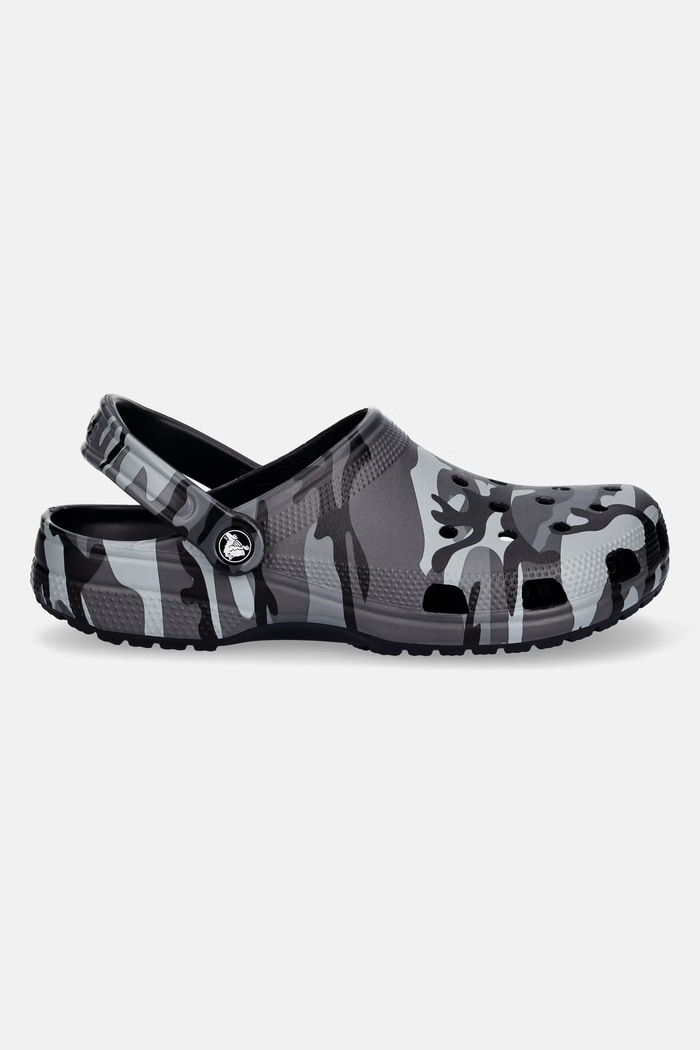 Crocs pánske šľapky Classic Camouflage Clog 211936.0DD sivá SS26