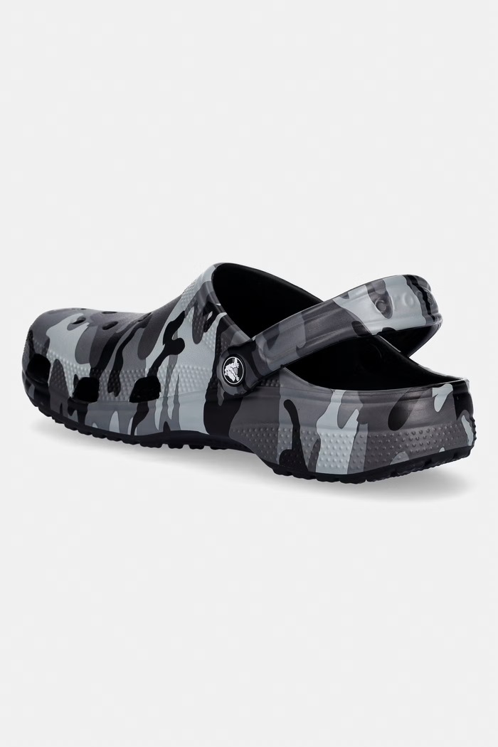 Obuv Crocs pánske šľapky Classic Camouflage Clog 211936.0DD sivá