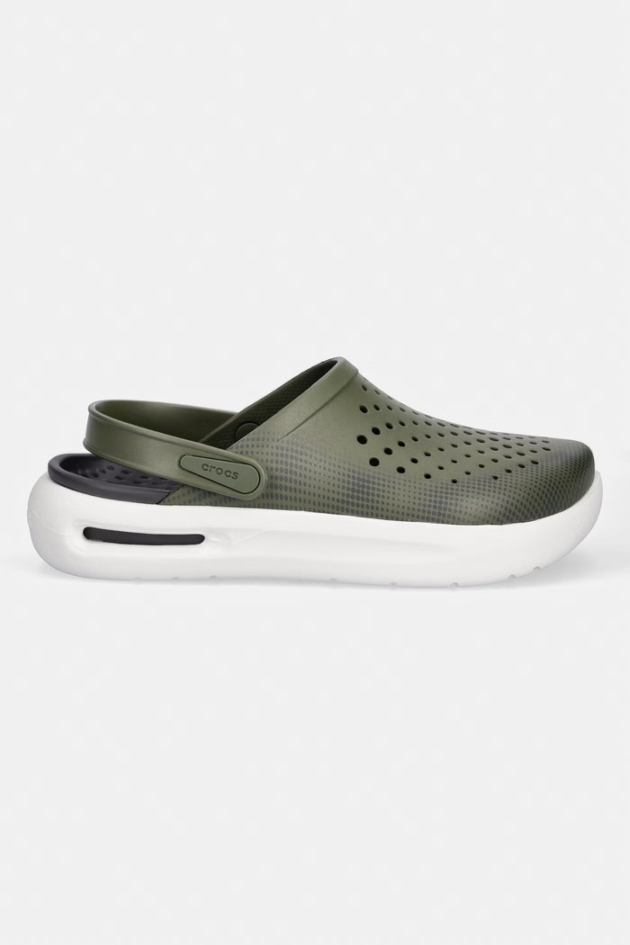 Crocs pánske šľapky InMotion Micro Geo Clog 212540.309 zelená SS26