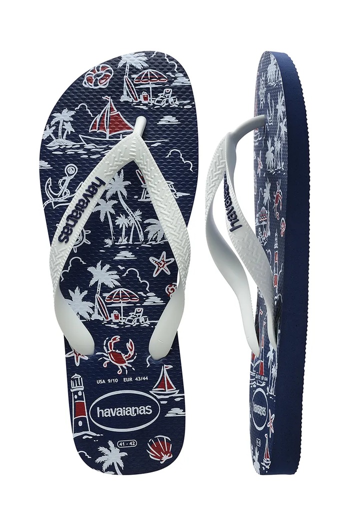 Havaianas tangapapucs férfi TOP NAUTICAL 4137126.0306 sötétkék