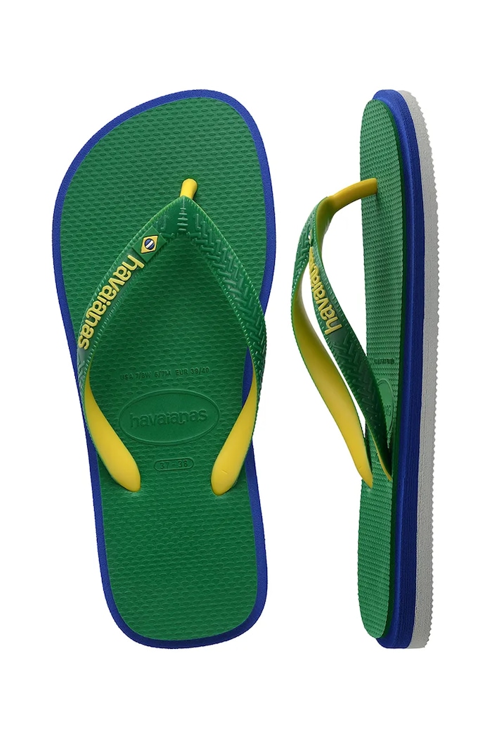 Havaianas джапанки мъжки BRASIL TWIST 4149927.2703 зелен