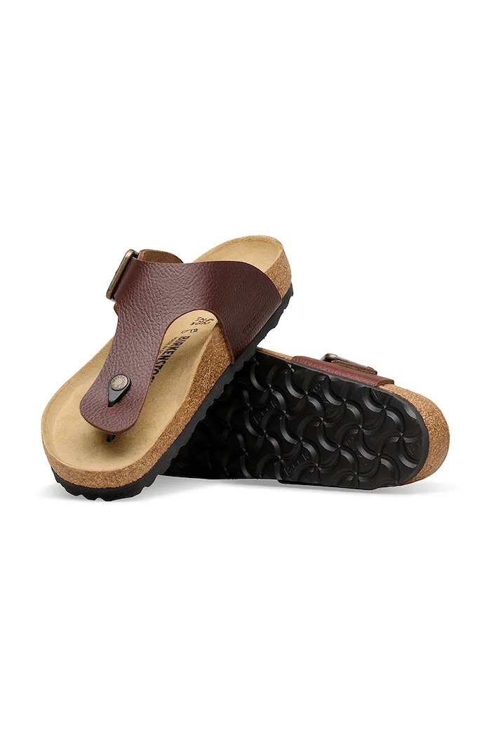Birkenstock Ramses шльопанці чоловічі шкіряні коричневий 1031400
