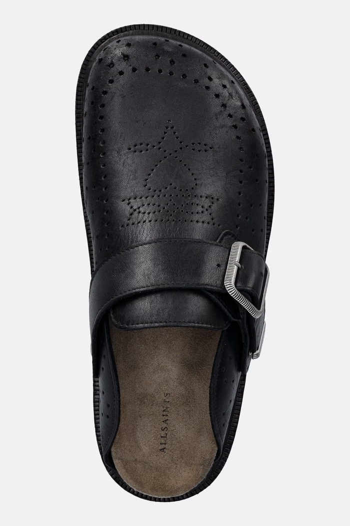 AllSaints papuci pentru bărbați Randal Mule negru M004FE