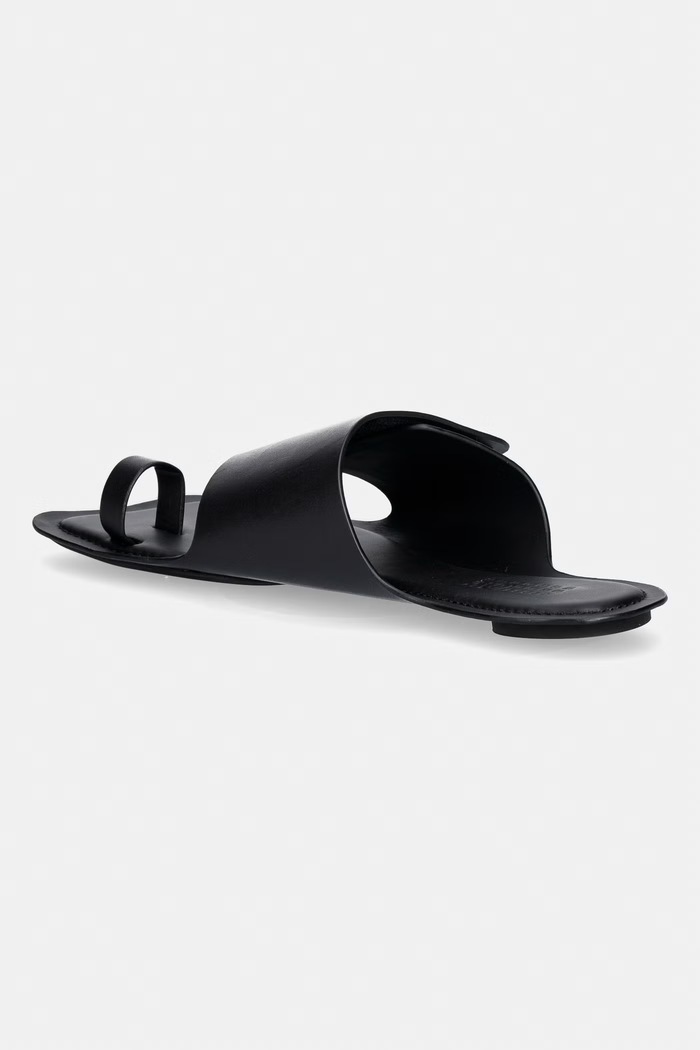 Obuwie MM6 Maison Margiela japonki męskie skórzane SH3WP0008.P7702 czarny