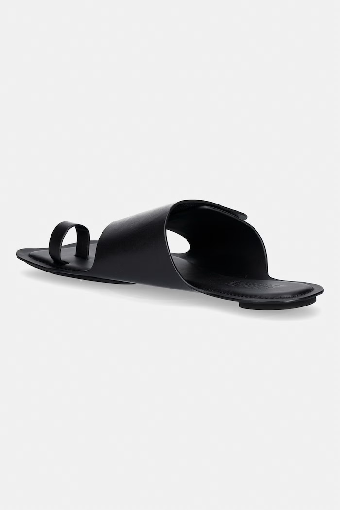 Obuwie MM6 Maison Margiela japonki męskie skórzane SH3WP0008.P7702 czarny