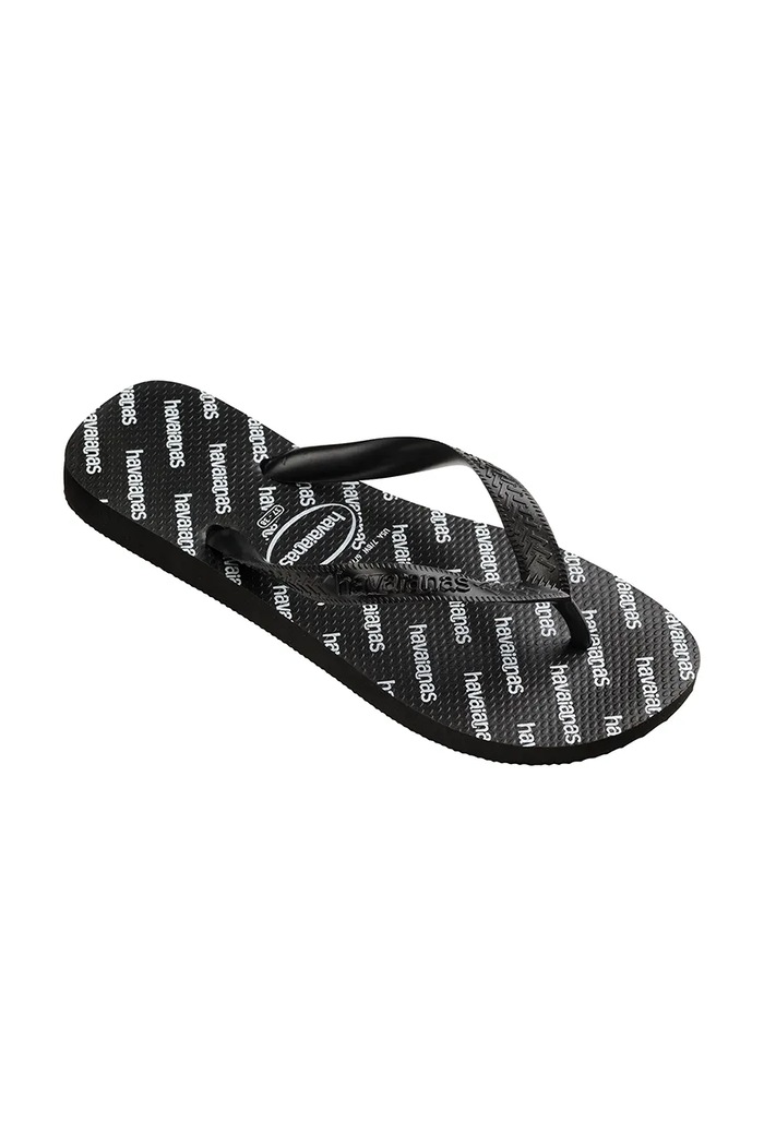 Încălțăminte Havaianas papuci TOP LOGOMANIA ESSENTIAL BALLET 4149891.0090 negru