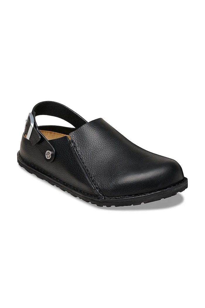 Încălțăminte Birkenstock papuci mocasini din piele Lutry 1031273 negru