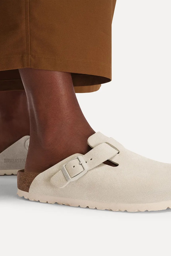 Birkenstock σαγιονάρες σουέτ Boston 1031623