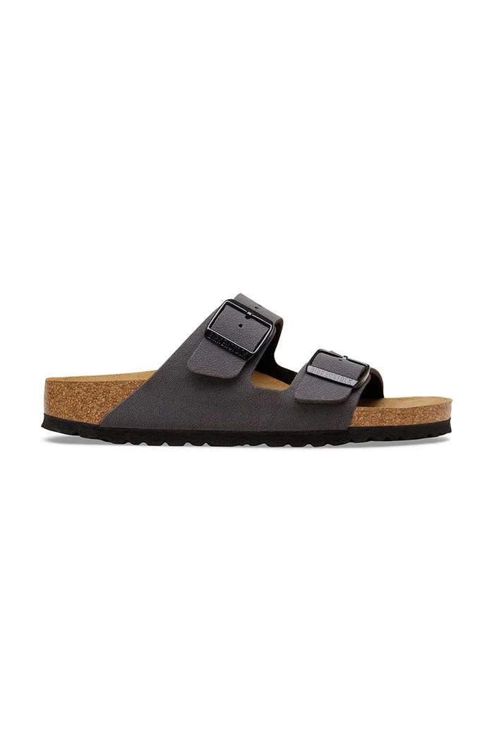 Birkenstock σαγιονάρες Arizona φλατ γκρί 1032045