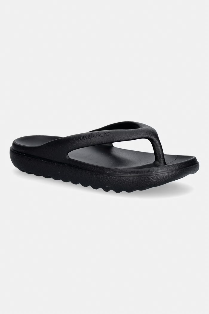 Šľapky adidas Adilette Lumia plochý čierna JR9715
