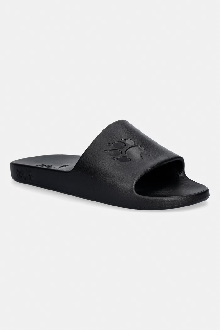 Šľapky na plávanie Jack Wolfskin Paw Slider čierna A65742