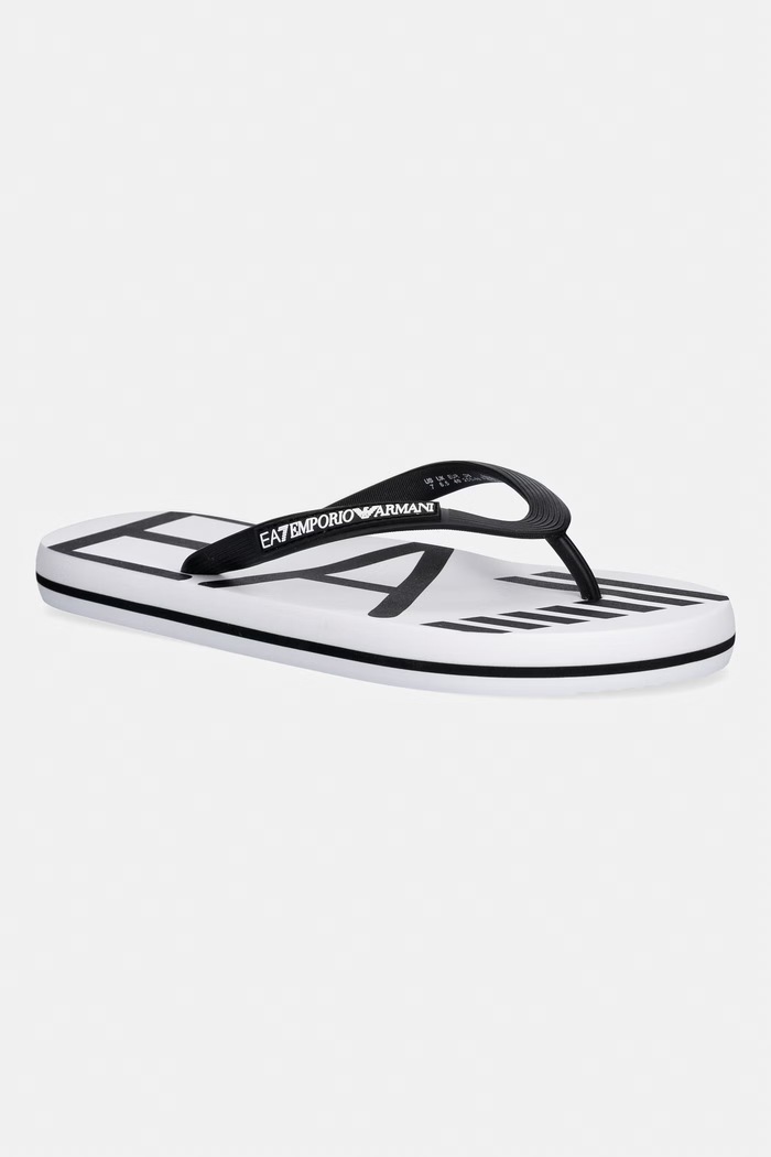EA7 Emporio Armani șlapi alb AF22188.7X000659