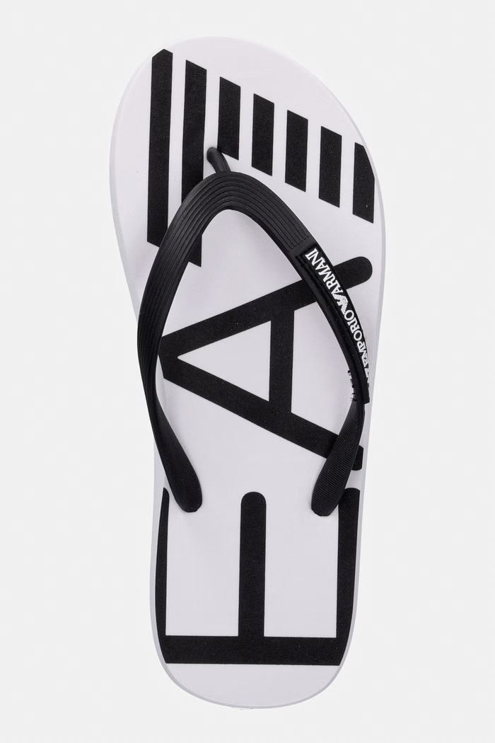 EA7 Emporio Armani șlapi alb AF22188.7X000659