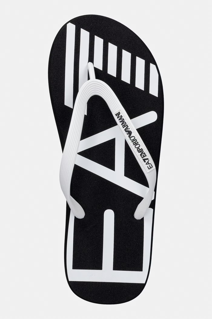 EA7 Emporio Armani джапанки черен AF22188.7X000659