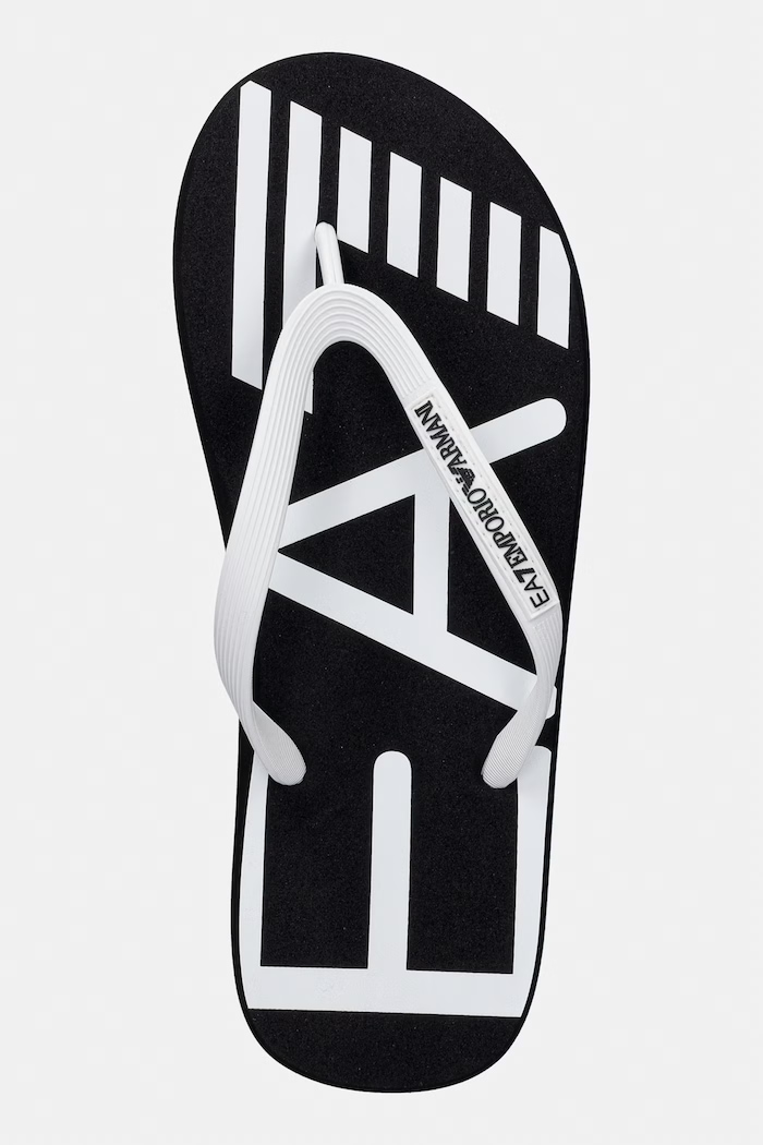 EA7 Emporio Armani джапанки черен AF22188.7X000659