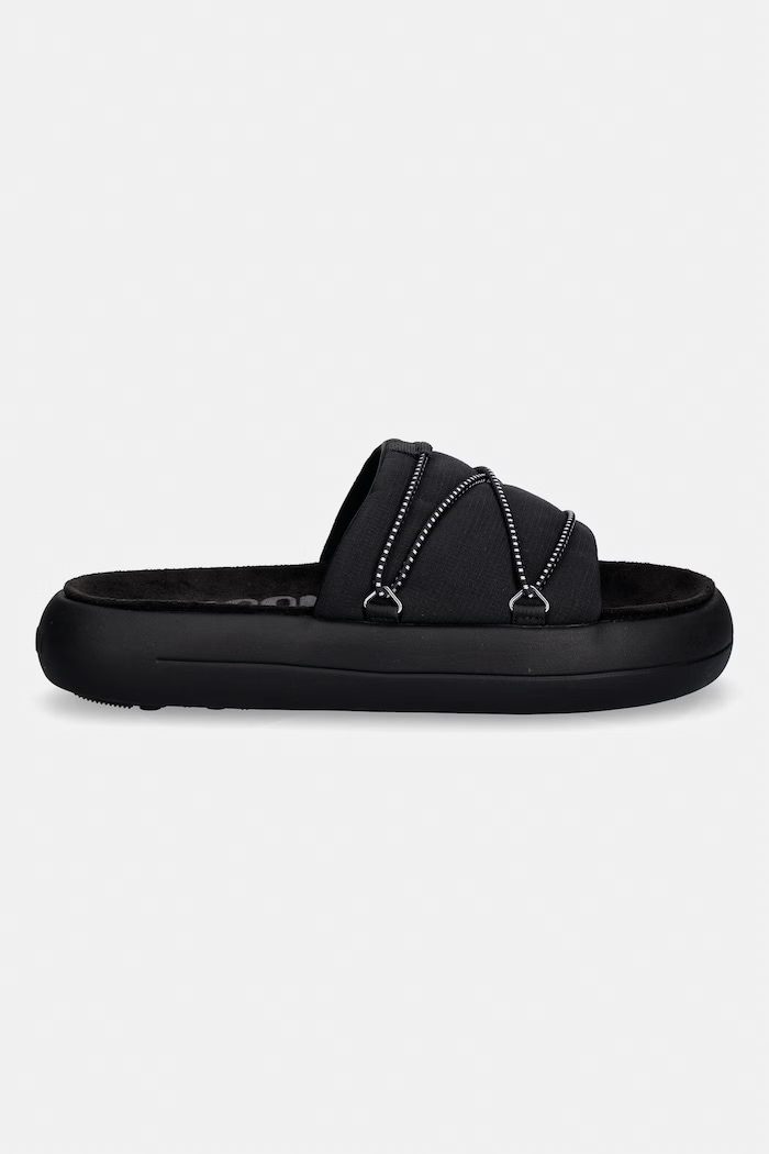 Šľapky Moon Boot MB ICON SLIDE 80D2420030.N001 čierna SS26