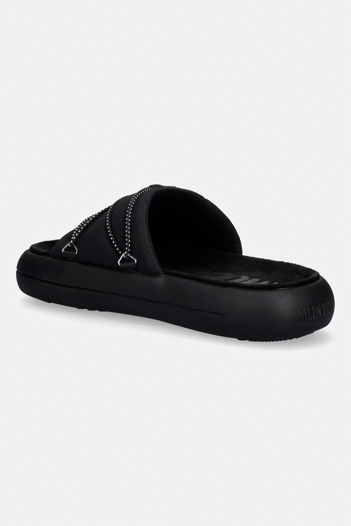 Obuv Šľapky Moon Boot MB ICON SLIDE 80D2420030.N001 čierna