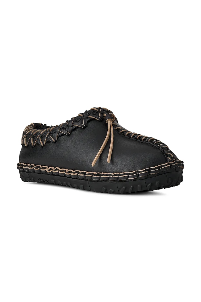 UGG W Tasman Albite ciabatte in pelle 1175271.BLK nero SS26
