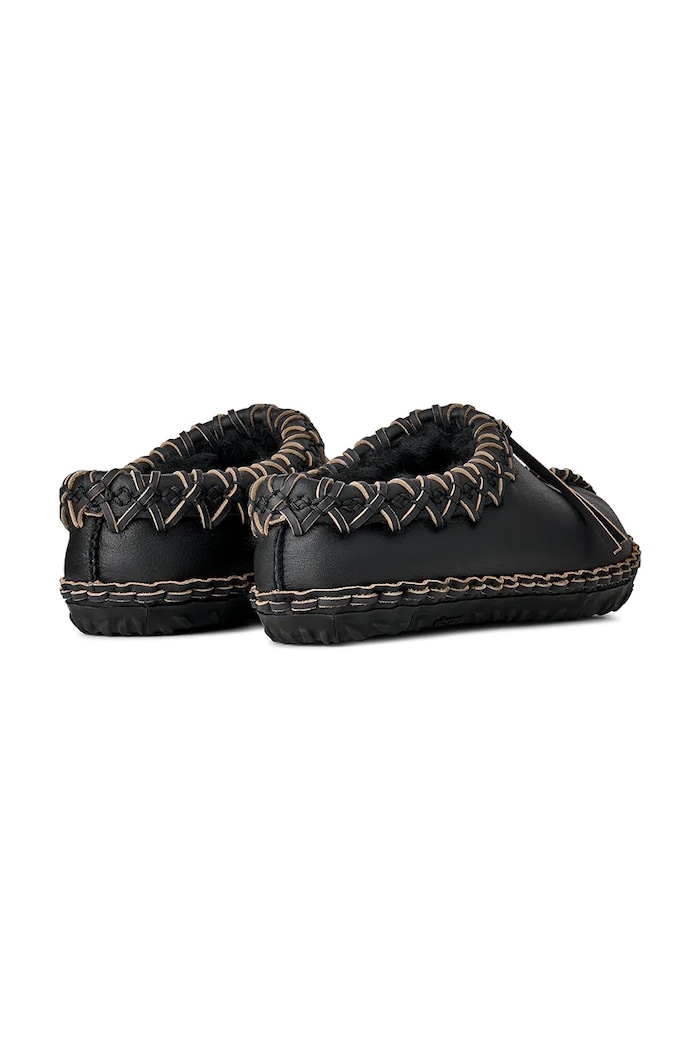 Scarpe UGG W Tasman Albite ciabatte in pelle 1175271.BLK nero